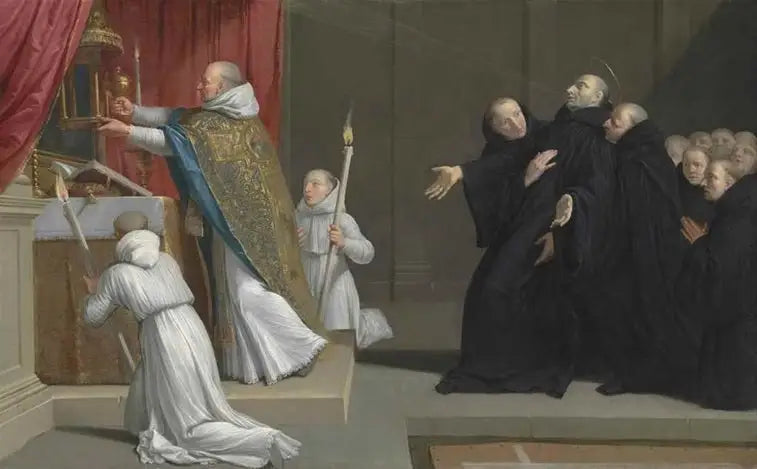 La Misa de San Benito - Philippe de Champaigne