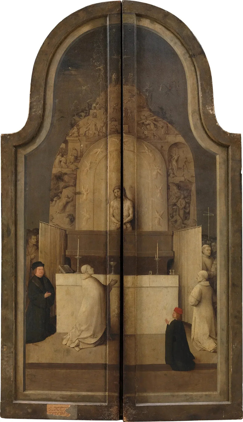 La misa de san Gregorio - Hieronymus Bosch