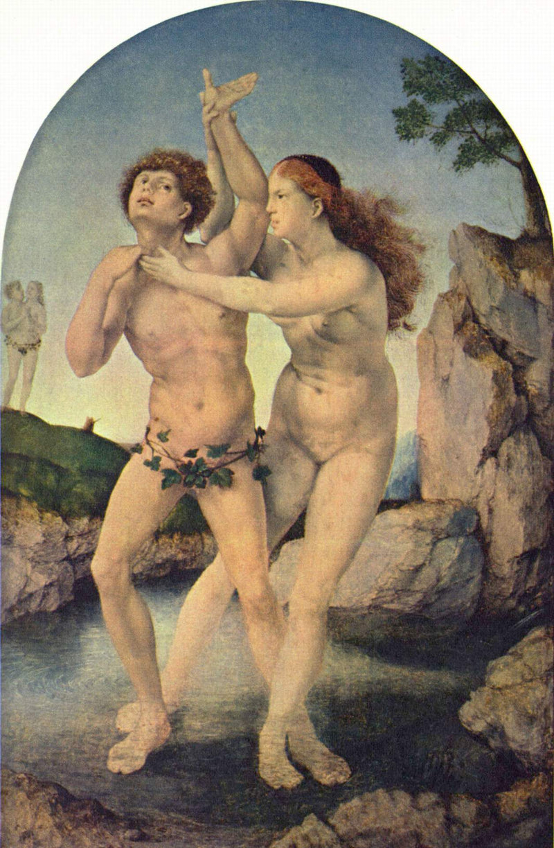 La Metamorfosis de Hermaphrodite y Salmacis - Jan Gossaert