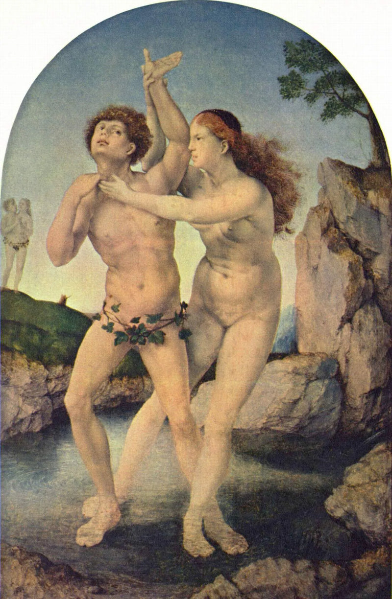 La Metamorfosis de Hermaphrodite y Salmacis - Jan Gossaert