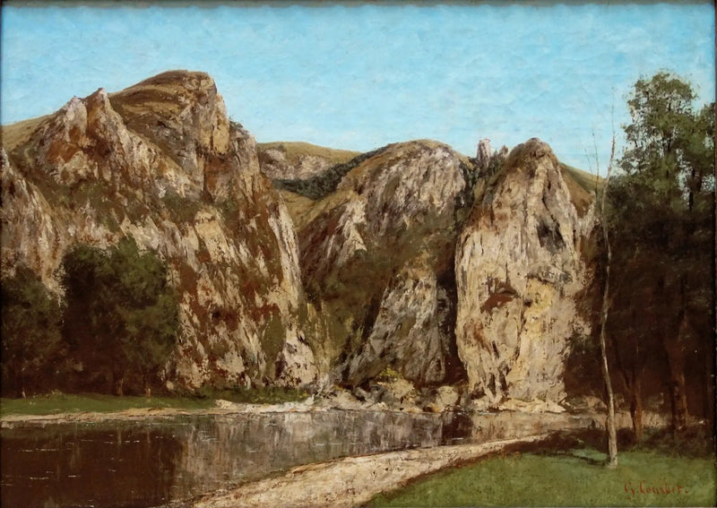 La Meuse en Freyr - Gustave Courbet