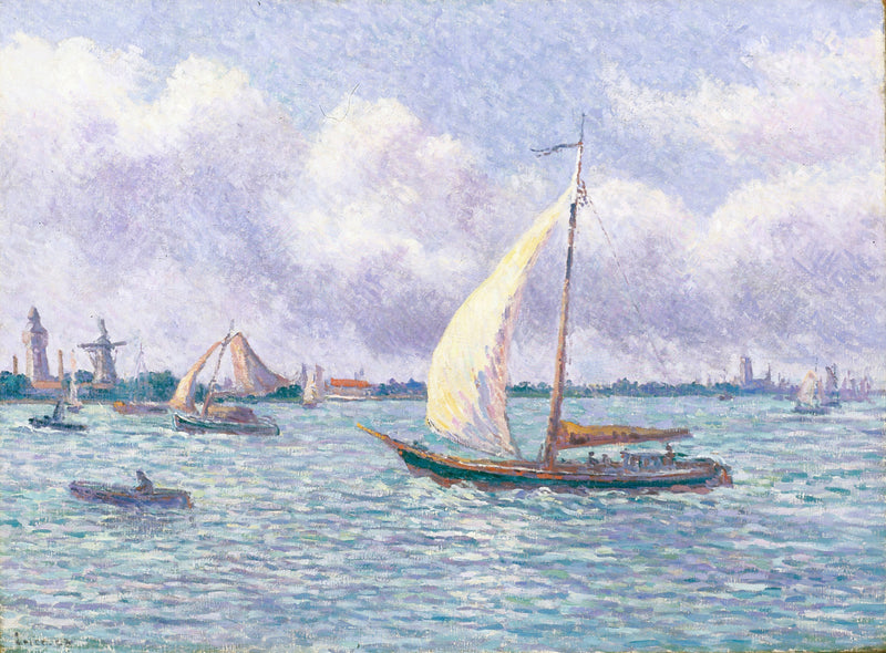 La Meuse cerca de Dordrecht - Maximilien Luce