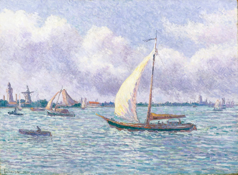 La Meuse cerca de Dordrecht - Maximilien Luce