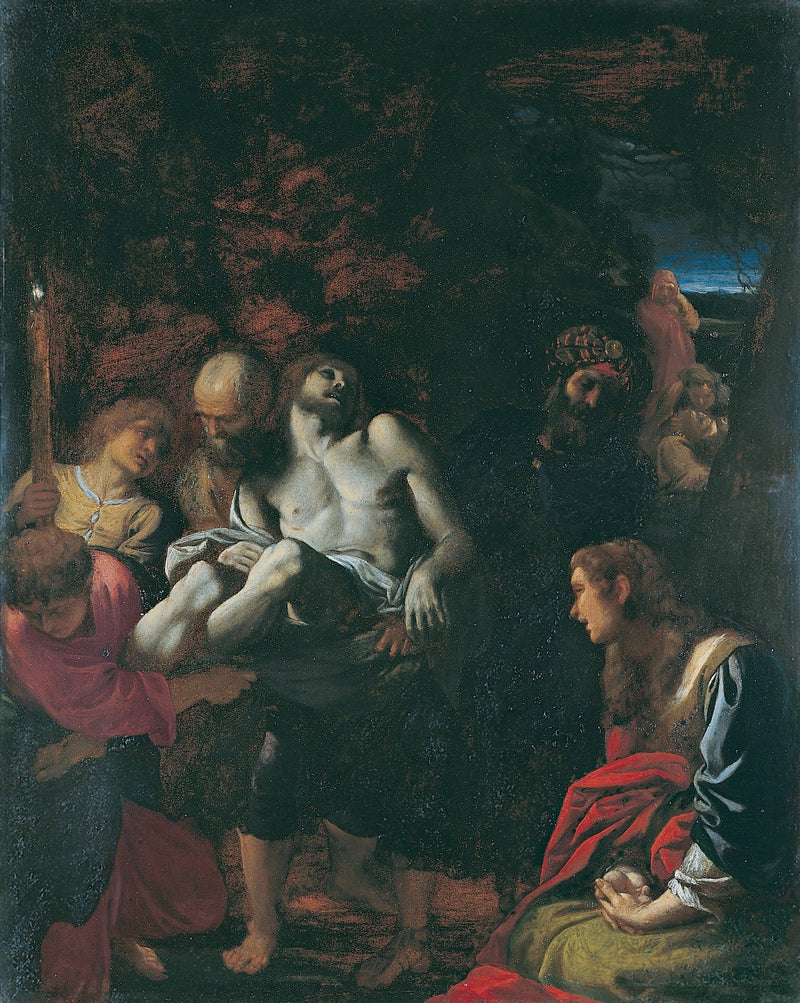 La sepultura - Annibale Carracci