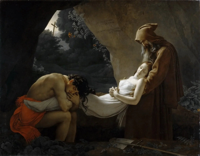 La Anunciación de Atala - Anne-Louis Girodet