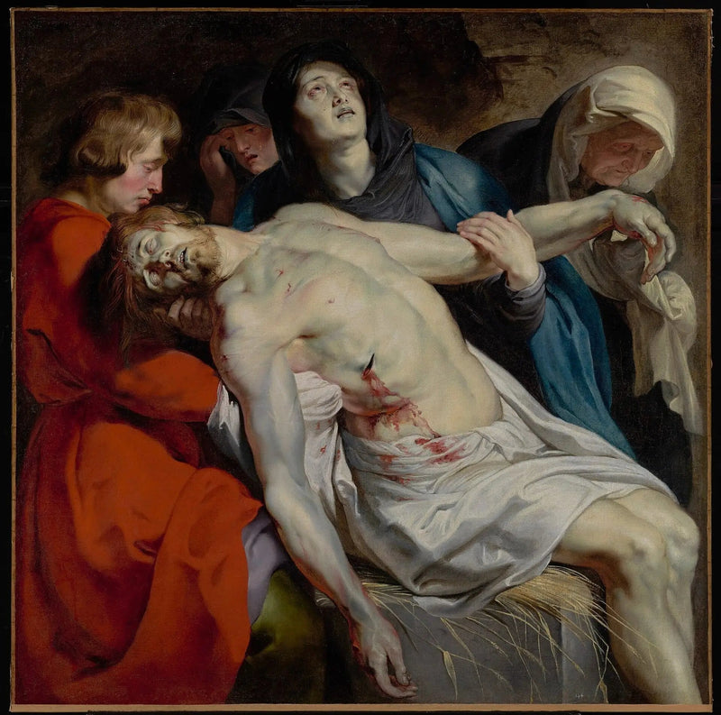 La colocación en el sepulcro - Peter Paul Rubens