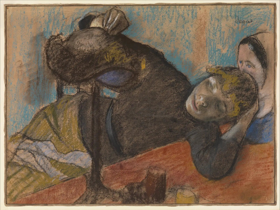La modista - Edgar Degas