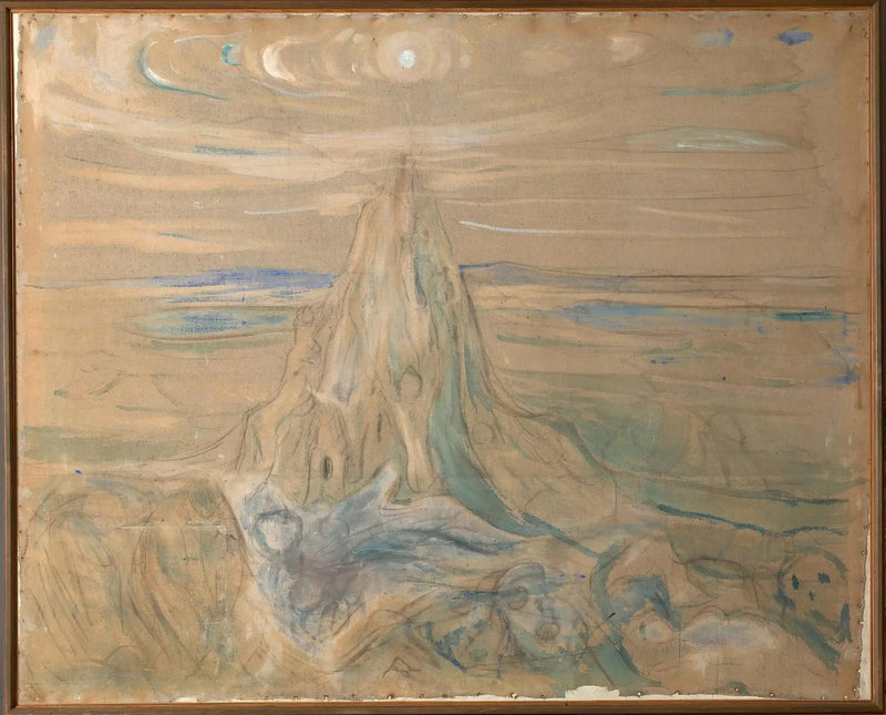 La Montaña humana - Edvard Munch