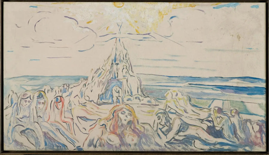 La Montaña humana - Edvard Munch