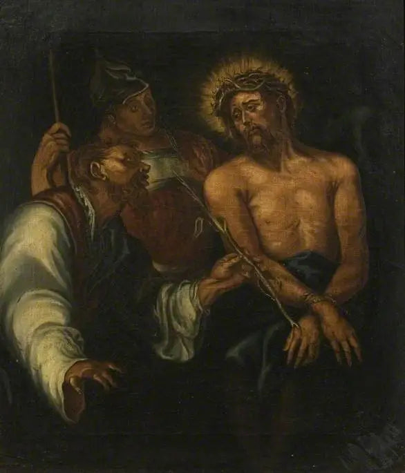 La burla de Cristo - Antoine van Dyck