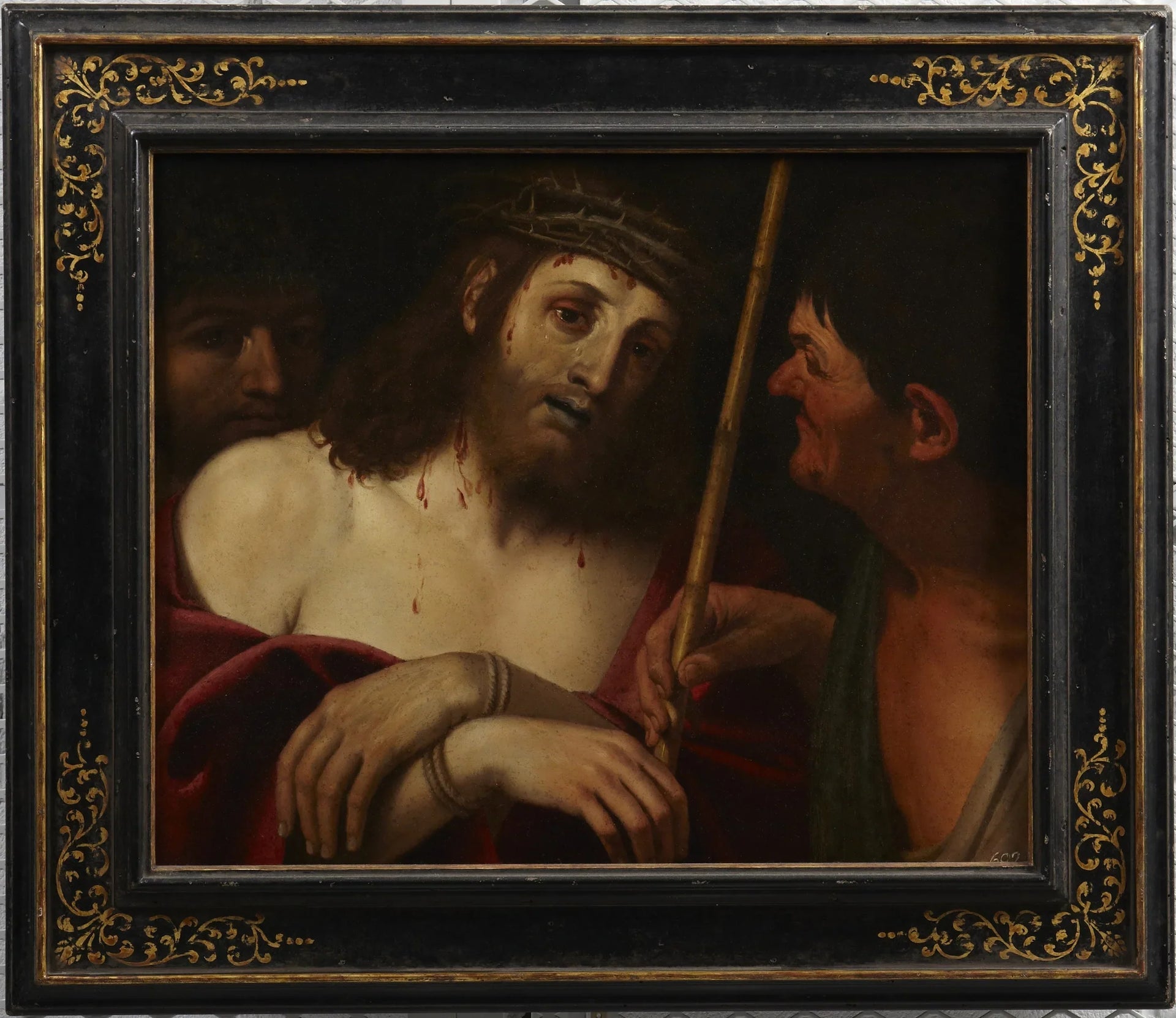 La moquerie du Christ - Domenichino image 1 reproduction artisanale de tableau