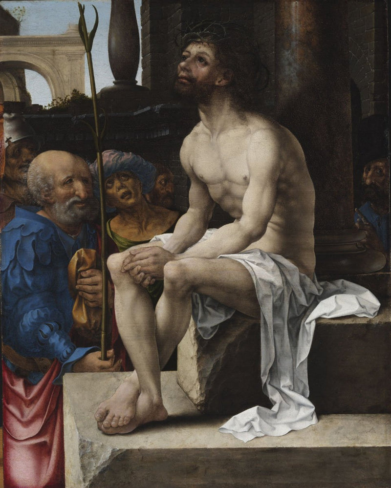 La burla de Cristo - Jan Gossaert
