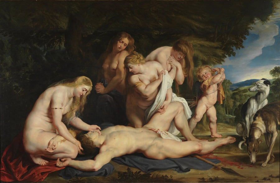 La Muerte de Adonis - Peter Paul Rubens