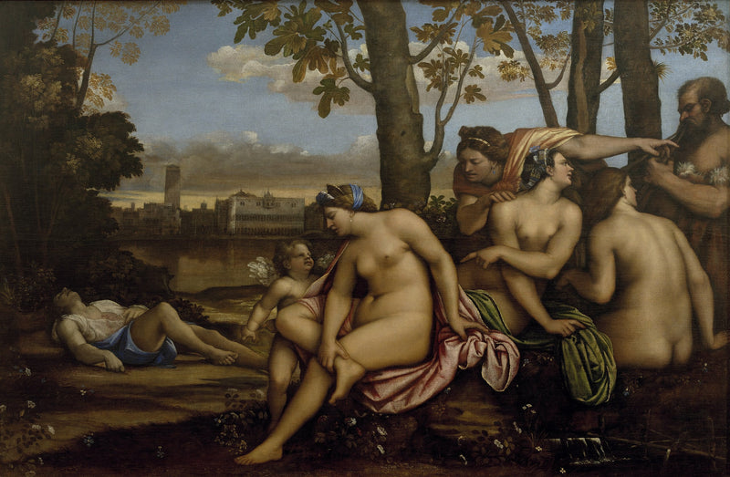 La Muerte de Adonis - Sebastiano del Piombo