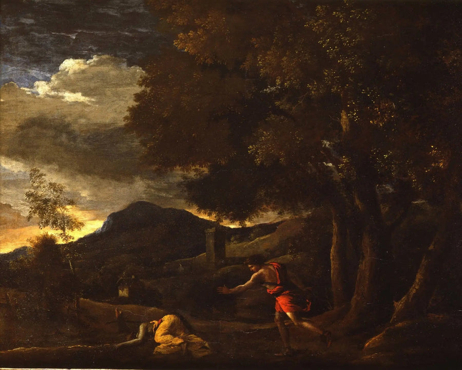 La Muerte de Eurídice - Nicolas Poussin