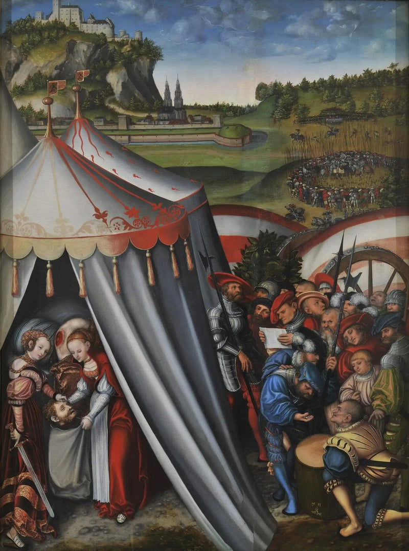 La muerte de Holofernes - Lucas Cranach el Viejo