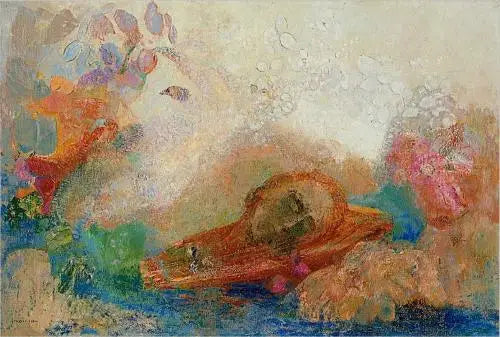 La Muerte de Orfeo - Odilon Redon