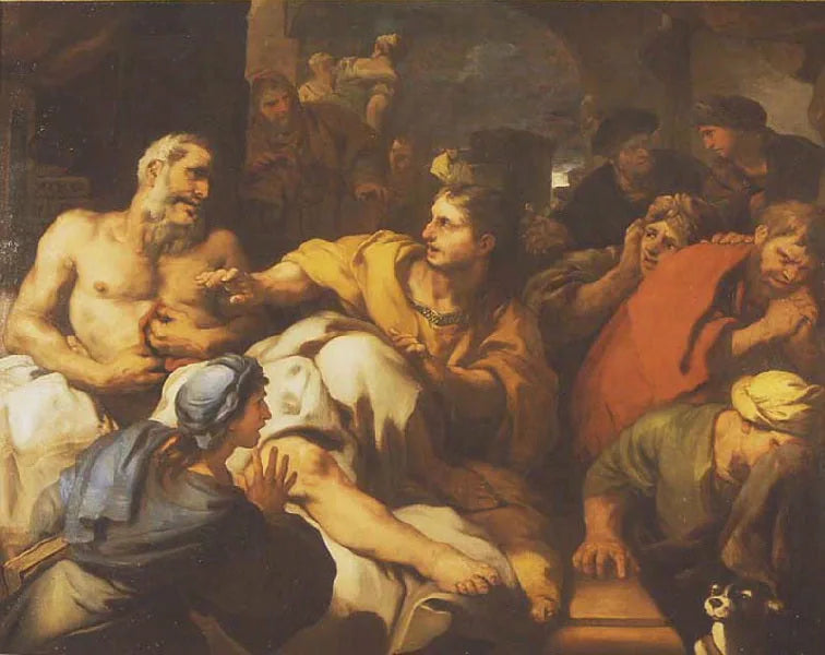 La Muerte de Catón - Luca Giordano