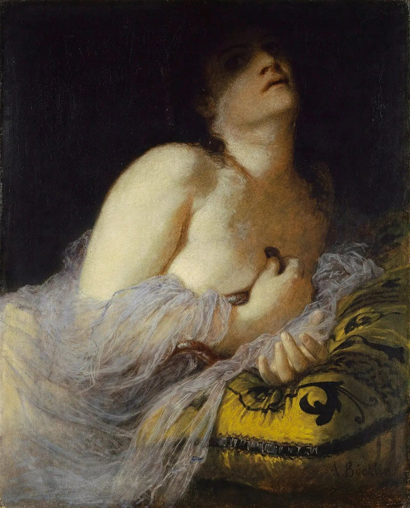 La Muerte de Cleopatra - Arnold Böcklin