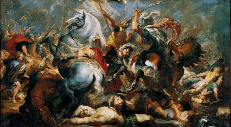 La muerte de Decio Mus - Peter Paul Rubens