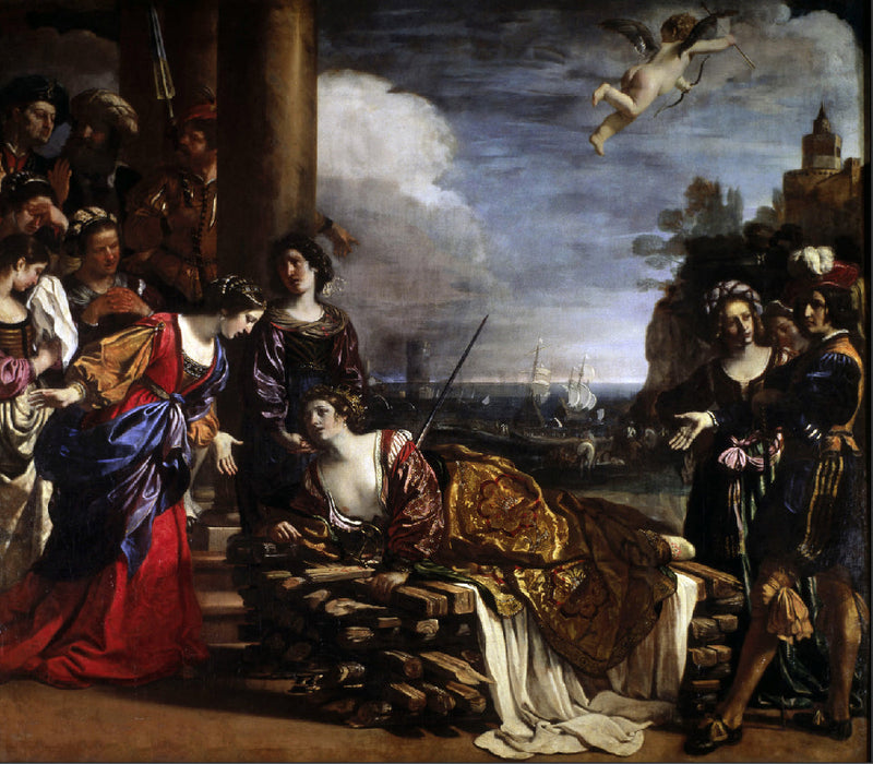 La Muerte de Dido - Guercino