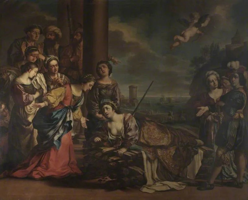 La muerte de Dido - Guercino