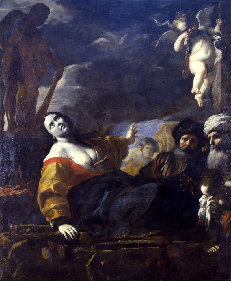 La Muerte de Dido - Mattia Preti