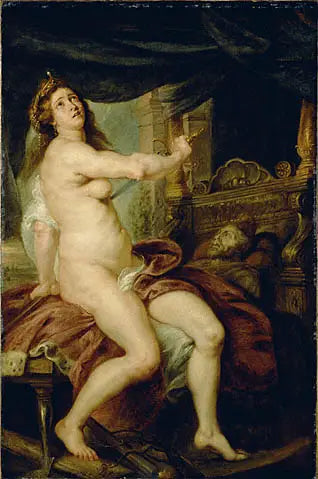 La Muerte de Dido - Peter Paul Rubens