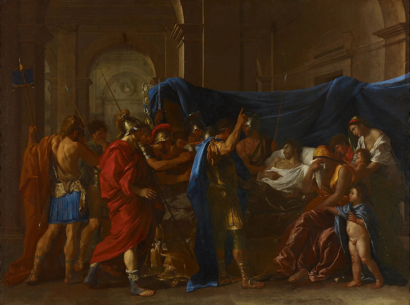 La Muerte de Germánico - Nicolas Poussin