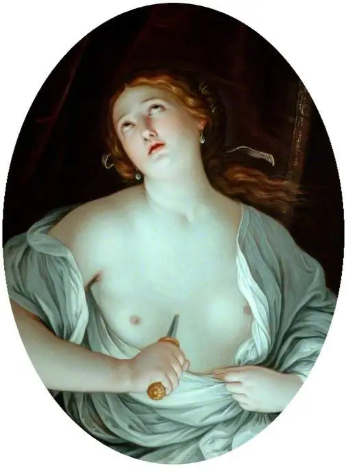 La muerte de Lucrecia - Guido Reni
