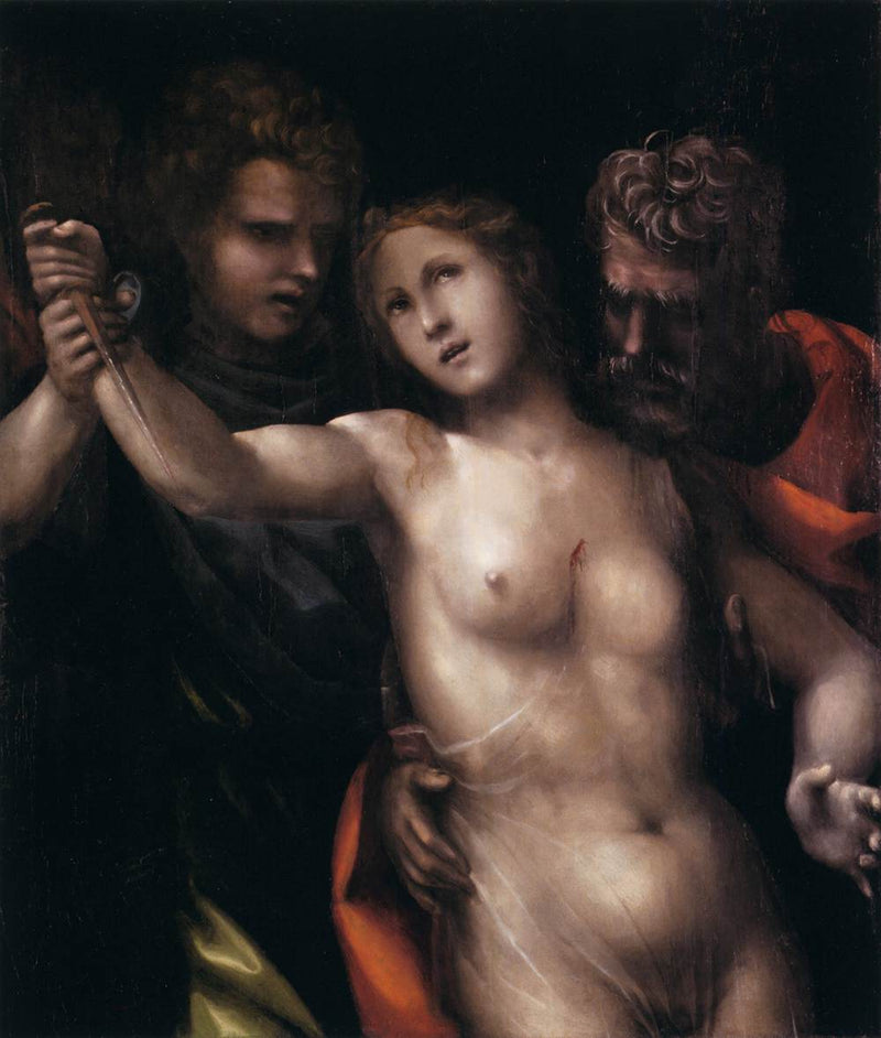 La muerte de Lucrecia - Il Sodoma (Giovanni Antonio Bazzi)