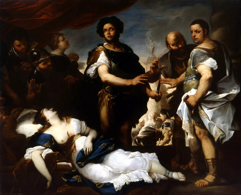 La Muerte de Lucrecia - Luca Giordano