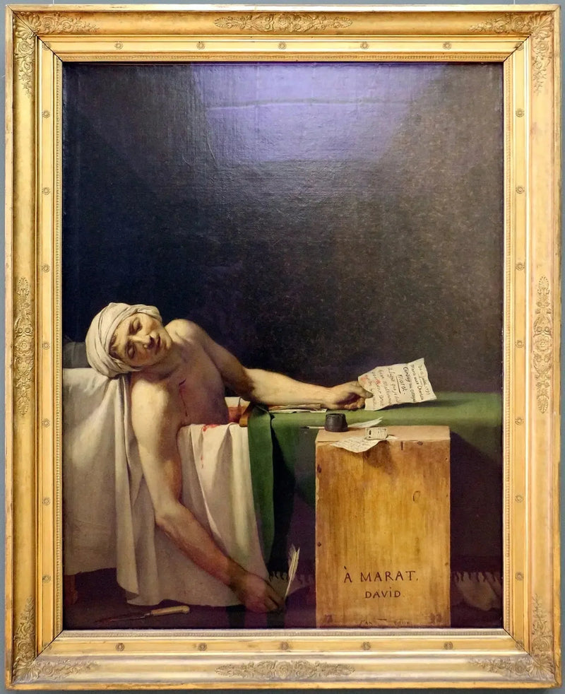 La Muerte de Marat - Jacques-Louis David