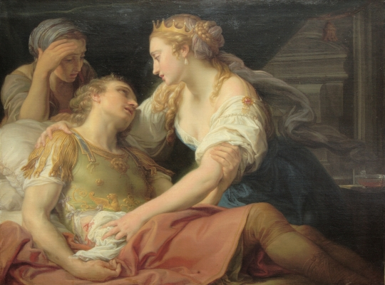 La muerte de Marco Antonio - Pompeo Batoni