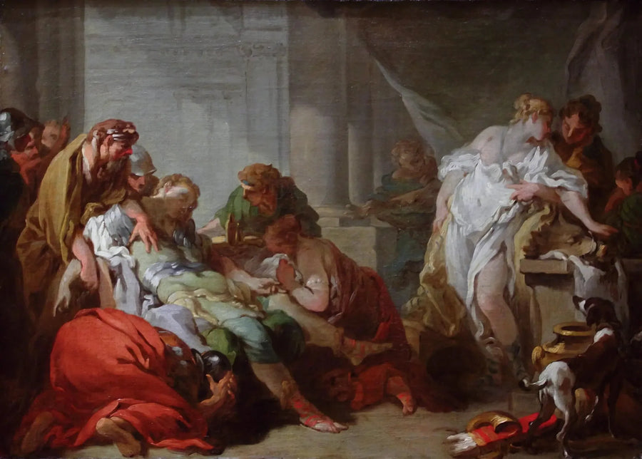 La muerte de Méléagro - François Boucher