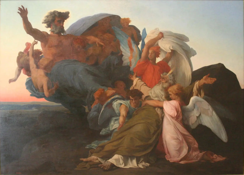 La Muerte de Moisés - Alexandre Cabanel