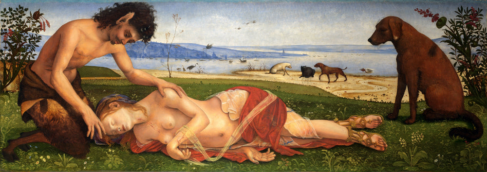 La Mort de Procris - Piero di Cosimo image 1 copie peinte à la main à l’huile