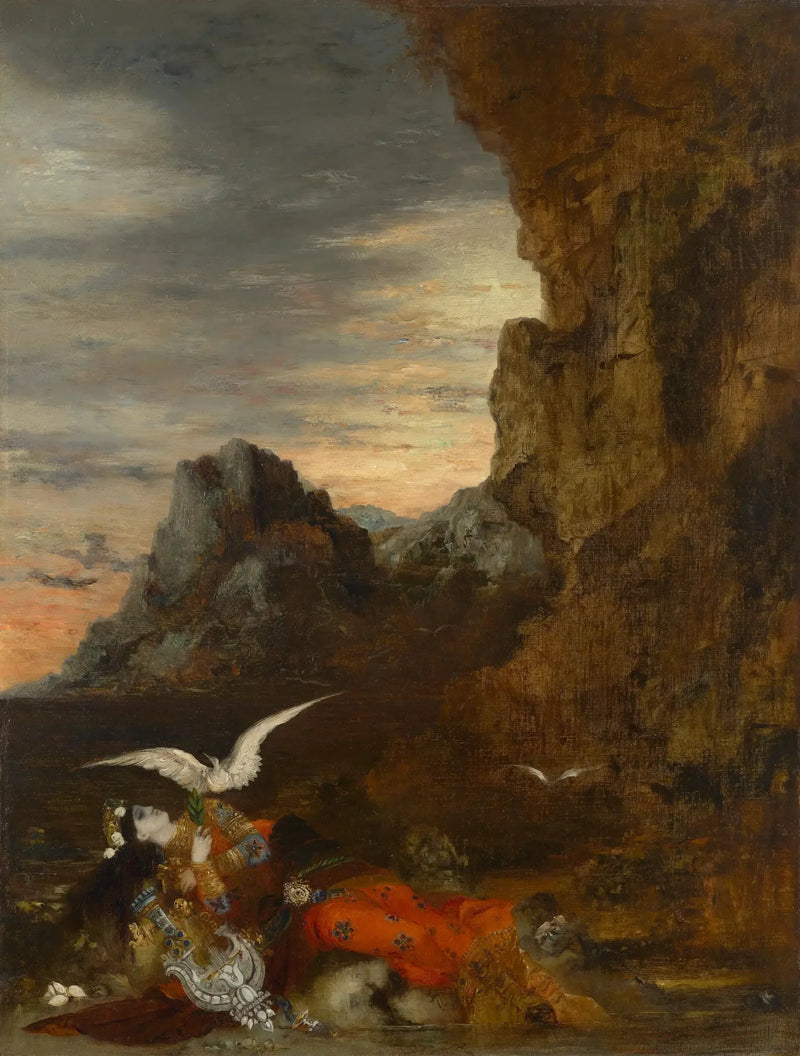 La muerte de Saffo - Gustave Moreau