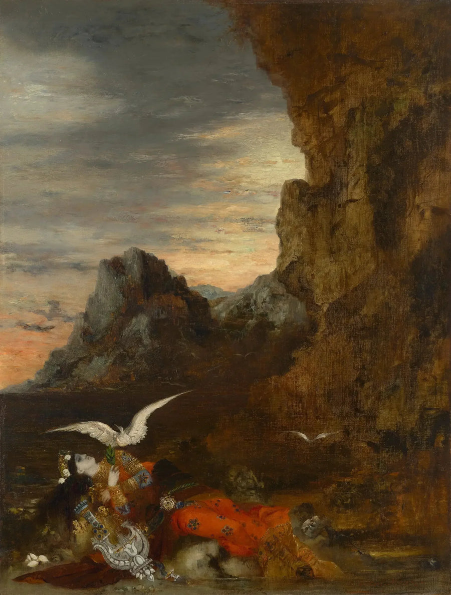 La muerte de Saffo - Gustave Moreau