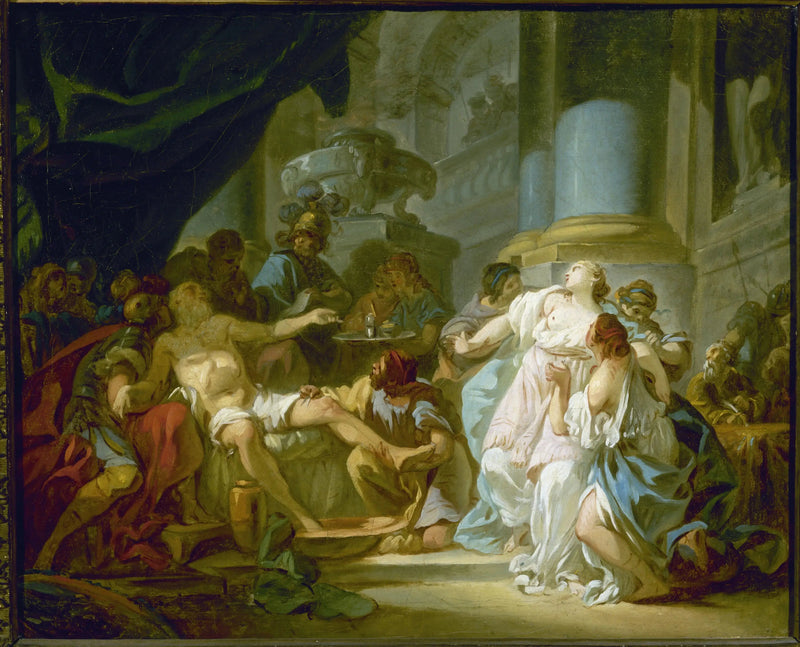 La Muerte de Séneca - Jacques-Louis David