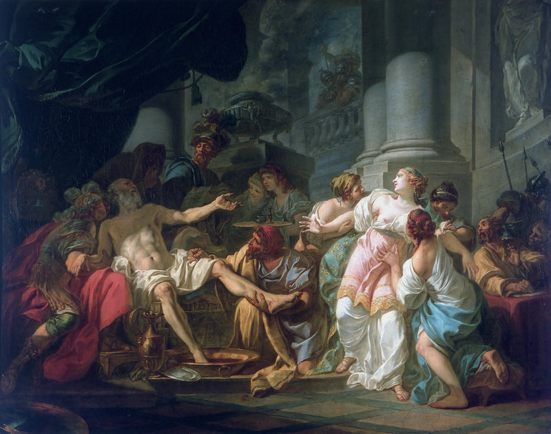 La Muerte de Séneca - Jacques-Louis David