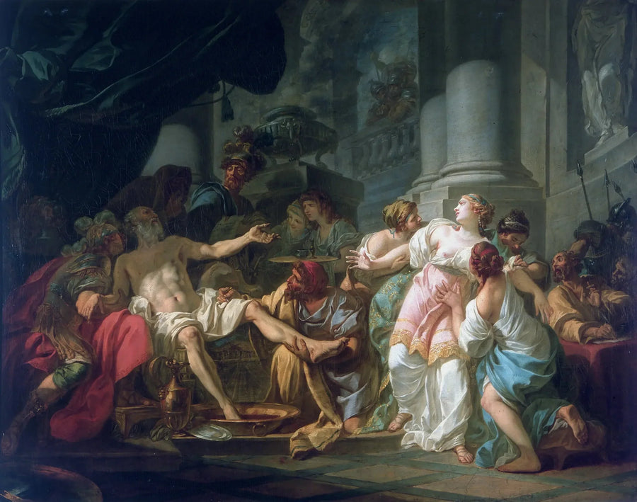 La Muerte de Séneca - Jacques-Louis David