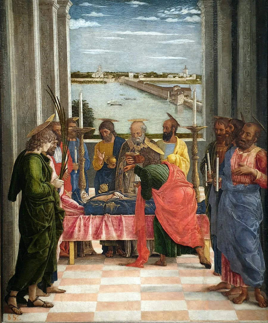 La Muerte de la Virgen - Andrea Mantegna
