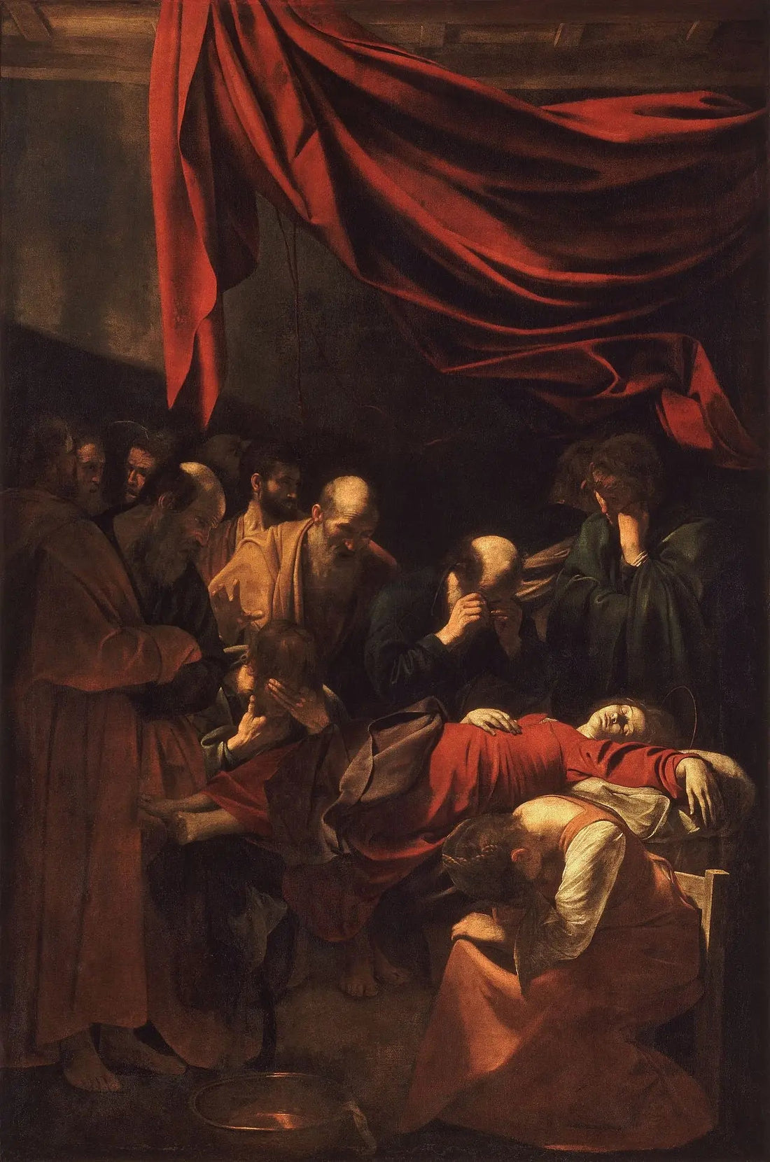 La Muerte de la Virgen - Caravaggio