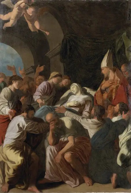 La Muerte de la Virgen - Nicolas Poussin