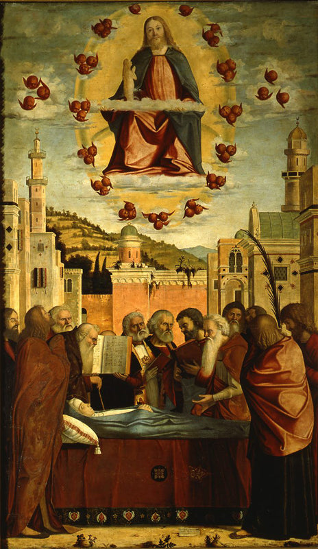 La Muerte de la Virgen por Carpaccio - Vittore Carpaccio
