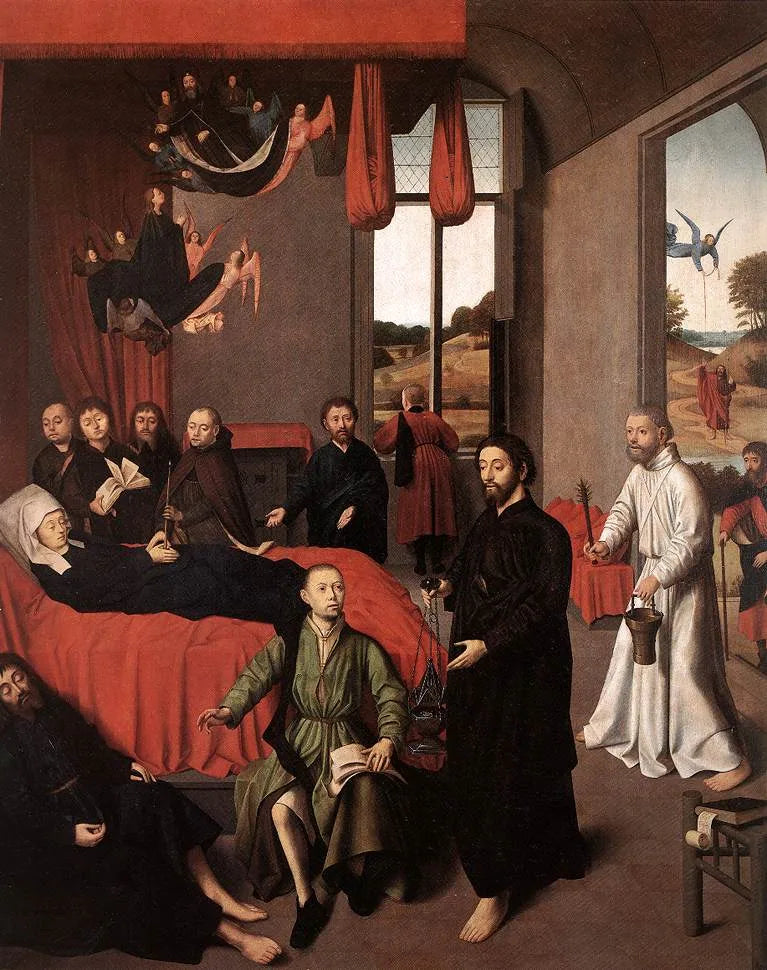 La Muerte de la Virgen - Petrus Christus