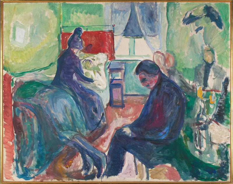 La Muerte del Bohemio - Edvard Munch