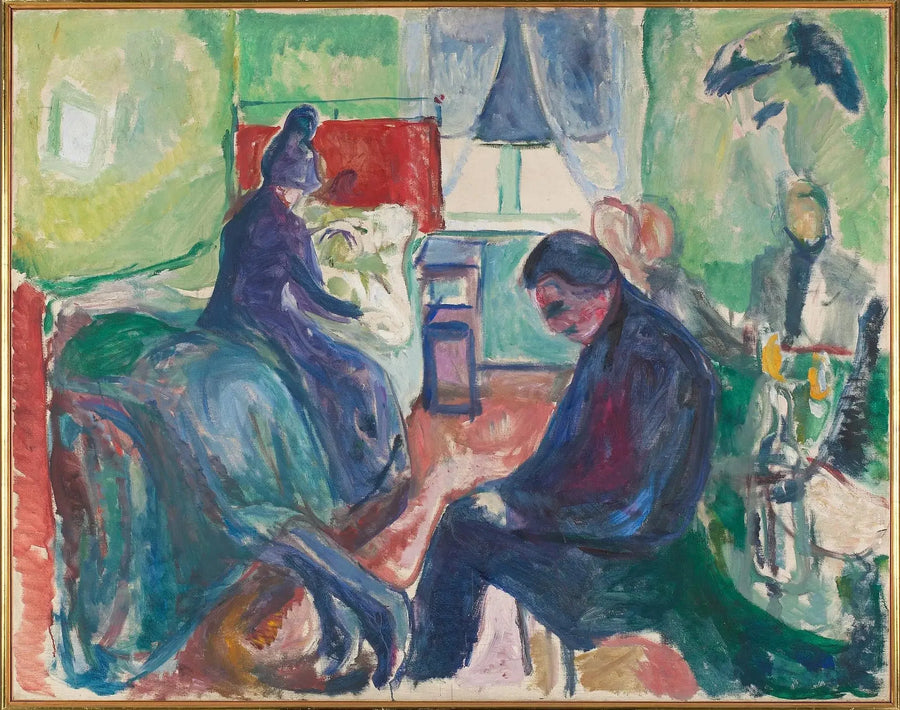 La Muerte del Bohemio - Edvard Munch