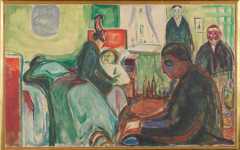La Muerte del Bohemio - Edvard Munch